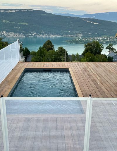 Terrasse piscine sur mesure